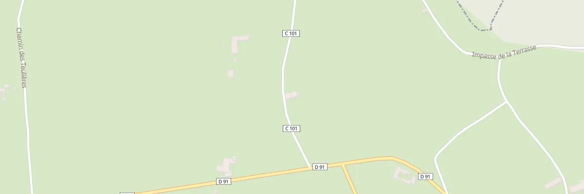 Plan du 5100 Pradinas à Tonnac