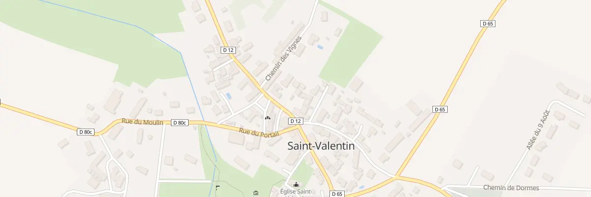 Plan du 4 Rue du Général Bertrand à Saint-Valentin