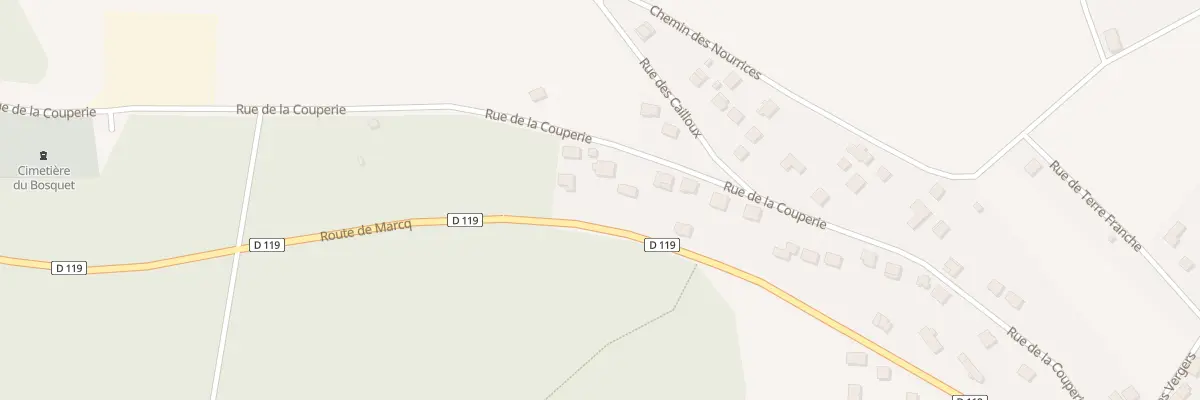 Plan du 27 Rue de la Couperie à Beynes