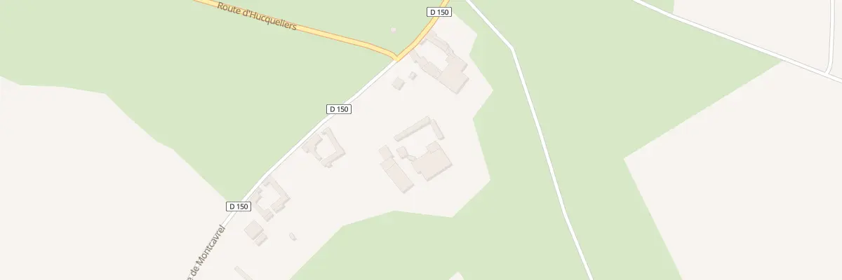 Plan du 11 Rte de Montcavrel à Preures