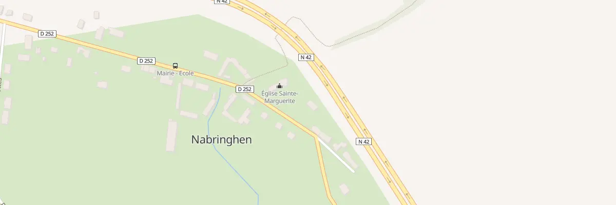 Plan du 57 Rte de l’Eglise à Nabringhen