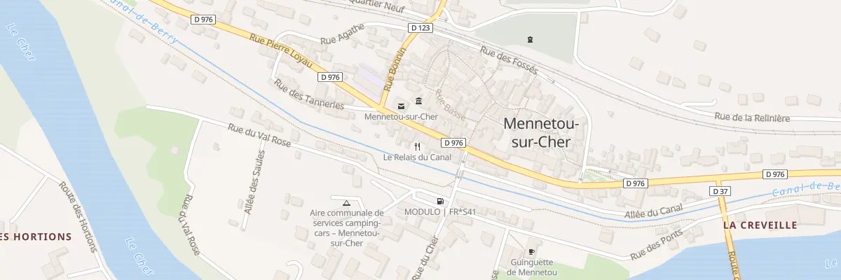 Plan du 7 Rue Pierre Loyau à Mennetou-sur-Cher