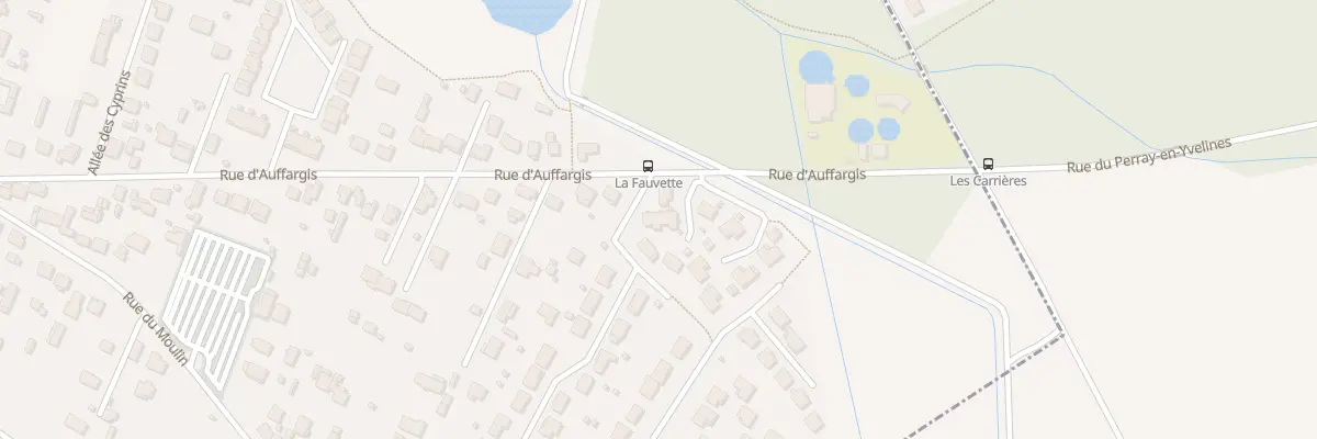 Plan du 2 Imp des Mouettes au Perray-en-Yvelines