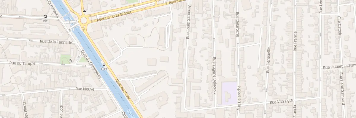 Plan du 34 Rue Louis Garneray à Calais