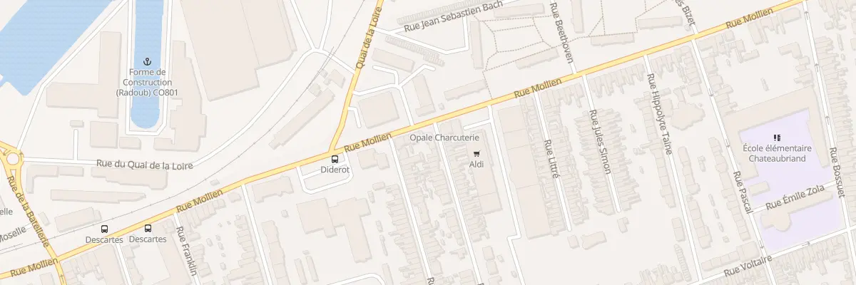 Plan du 2 Rue la Bruyère à Calais