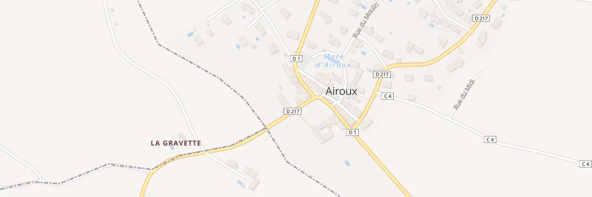 Plan du 7 Rue Principale à Airoux