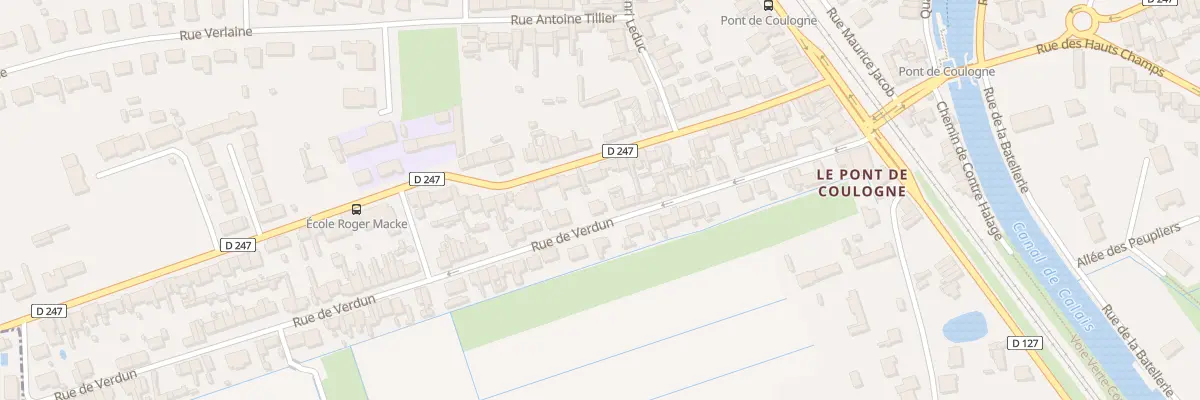Plan du 48 Rue de Verdun à Coulogne