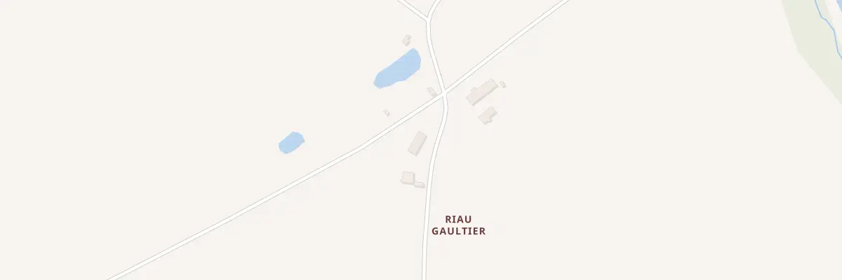 Plan de Riau Gaultier à Fougerolles