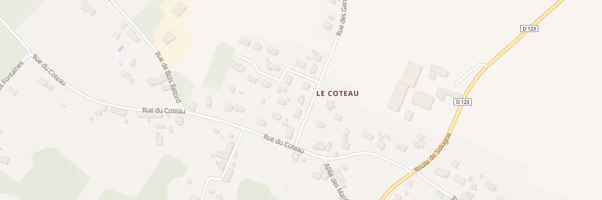 Plan du 5 Rue des Genêts à Mennetou-sur-Cher