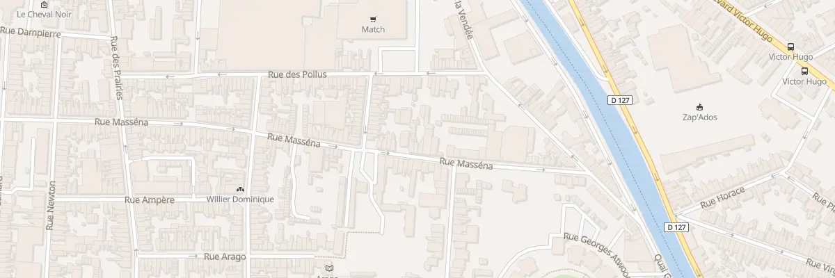 Plan du 149 Rue Masséna à Calais