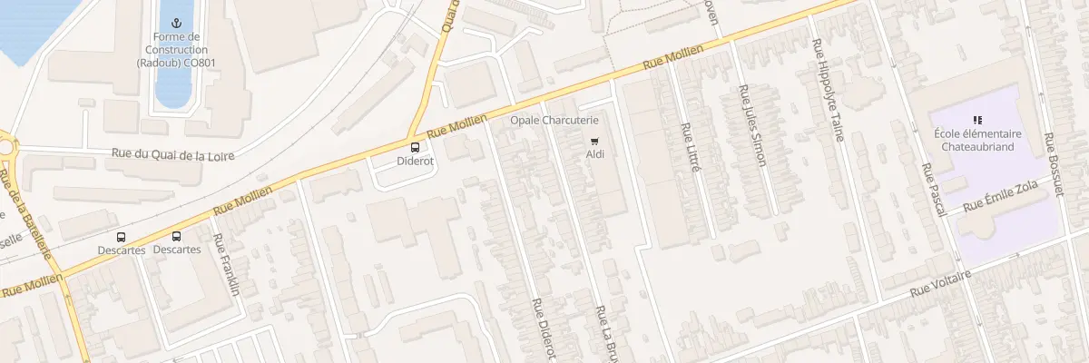 Plan du 14 Rue la Bruyère à Calais