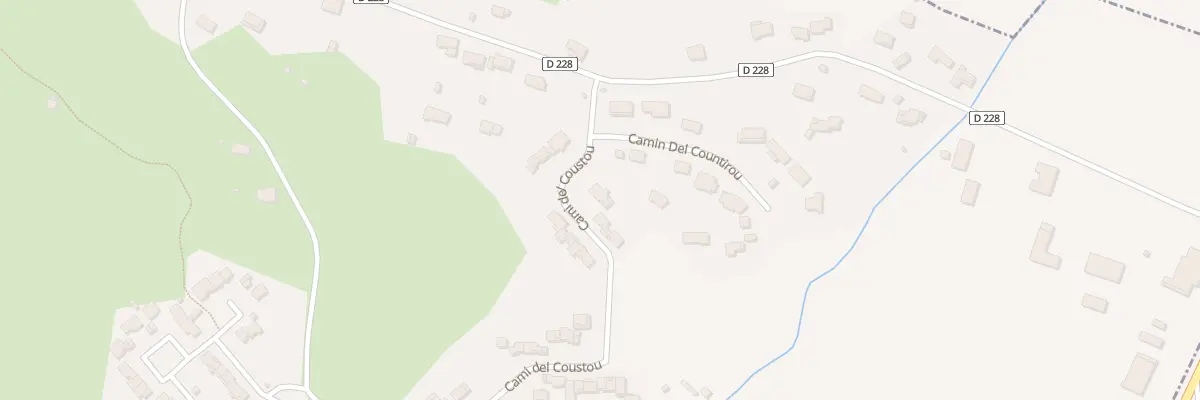 Plan du 4 Cami del Coustou à Tabre