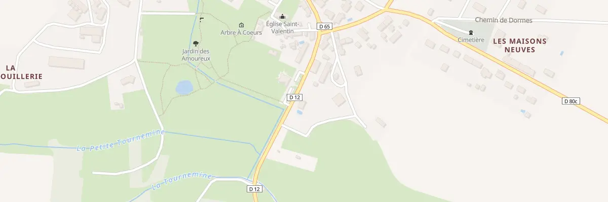 Plan du 5 Rue du Lavoir à Saint-Valentin