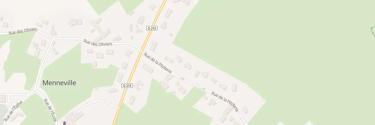 Plan du 7 Rue de la Piloterie à Menneville