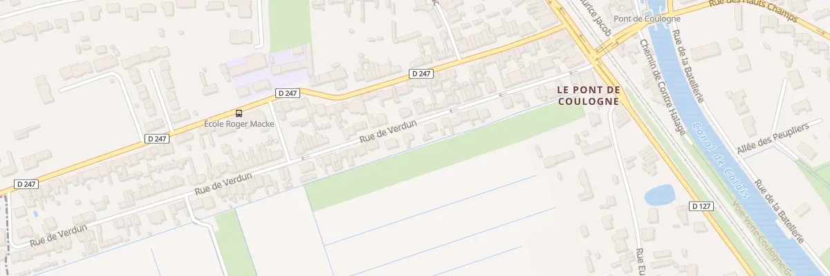 Plan du 49 Rue de Verdun à Coulogne