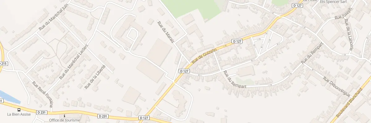Plan du 22 Rue de Guizelin à Guînes