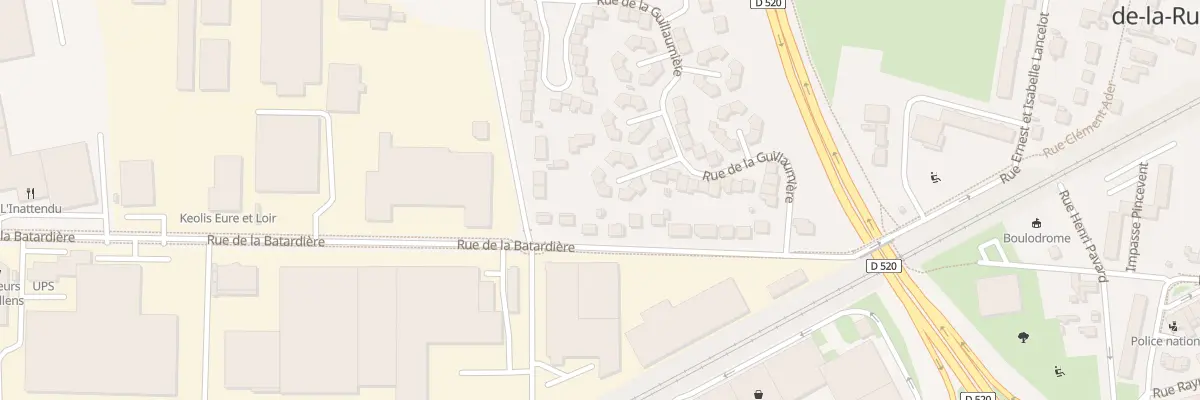 Plan du 31 Rue de la Guillaumière à Saint-Jean-de-la-Ruelle