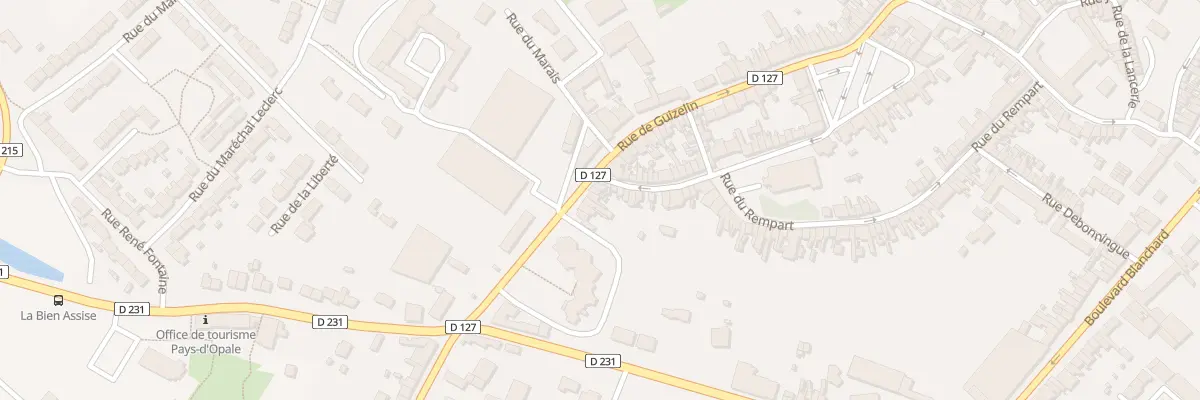 Plan du 47 Rue de Guizelin à Guînes