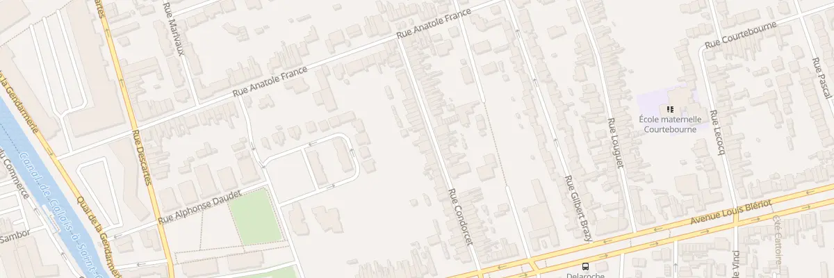 Plan du 40 Rue Condorcet à Calais