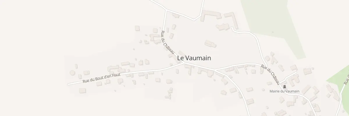 Plan du 2 Rue du Bout d’En Haut au Vaumain