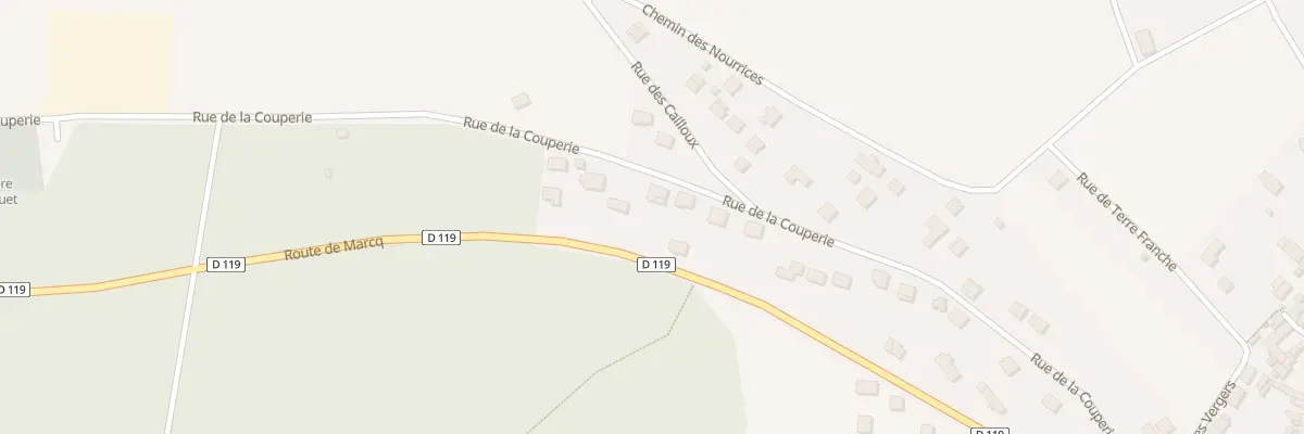 Plan du 23 Rue de la Couperie à Beynes