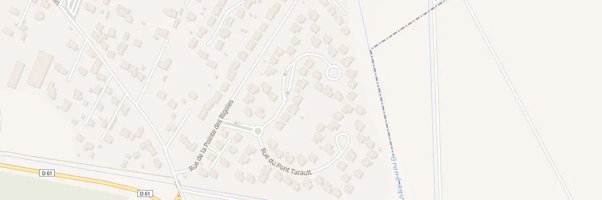 Plan du 62 Rue du Pont Tarault au Perray-en-Yvelines