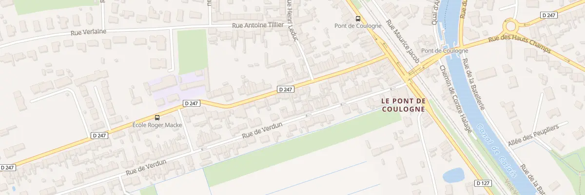 Plan du 49 Rue Charles de Gaulle à Coulogne