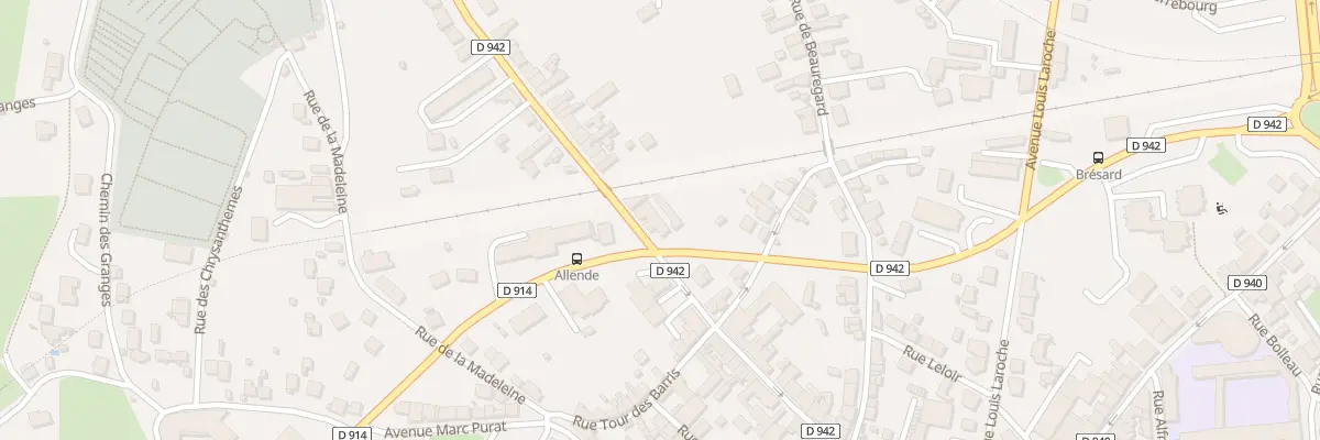 Plan du 7 Av du Poitou à Guéret