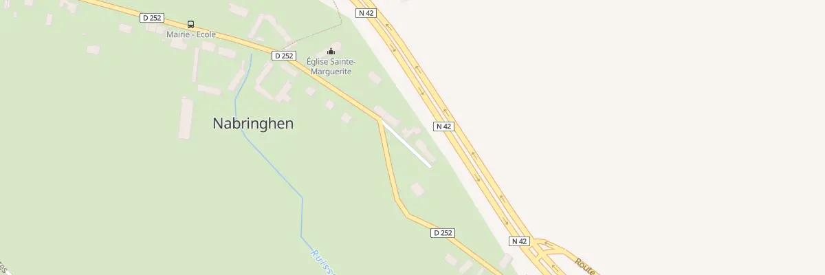Plan du 69 Rte de l’Eglise à Nabringhen