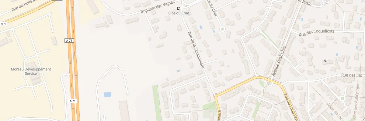 Plan du 26 Rue de la Cossonnière à Saint-Pryvé-Saint-Mesmin