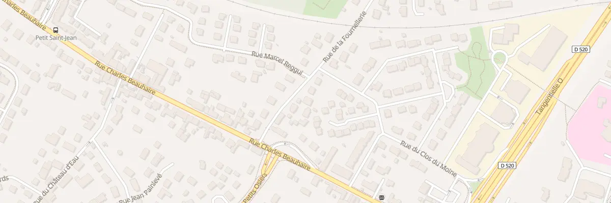 Plan du 10 Rue de la Fournellerie à Saint-Jean-de-la-Ruelle