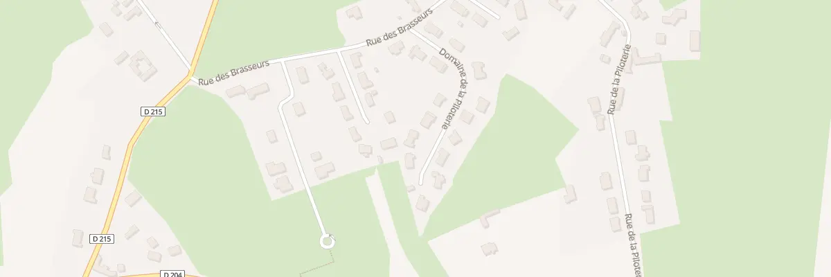 Plan du 18 Vc Domaine de la Piloterie à Menneville