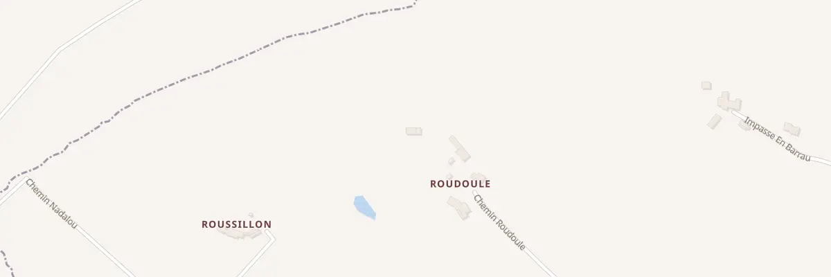 Plan du 5113 Roudoule à Algans