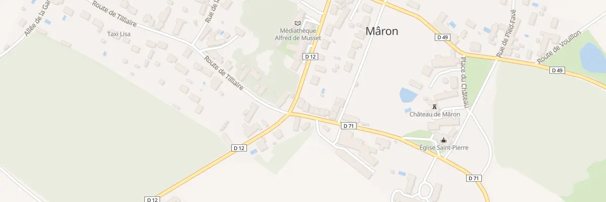 Plan du 17 Rue des Ecoles à Mâron