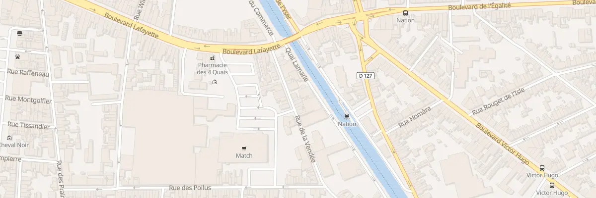 Plan du 17 Rue de la Vendée à Calais