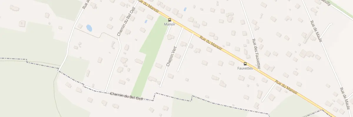 Plan du 56B Rue du Manoir à Bazemont