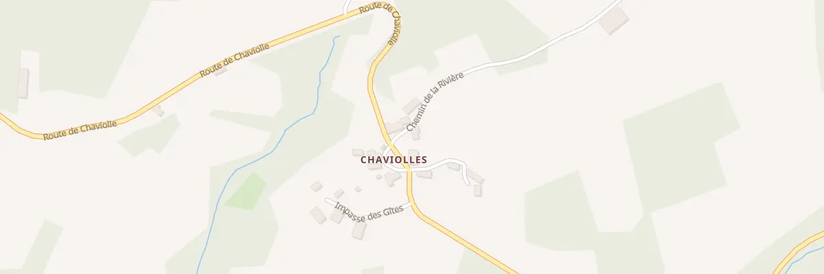 Plan du 5023 Chaviolle à Bassignac-le-Bas