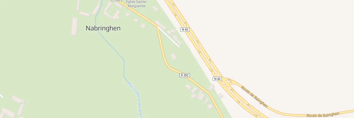 Plan du 9 Rte de Longueville à Nabringhen