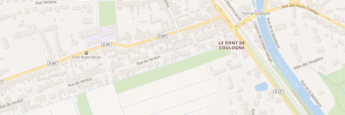 Plan du 37 Rue de Verdun à Coulogne