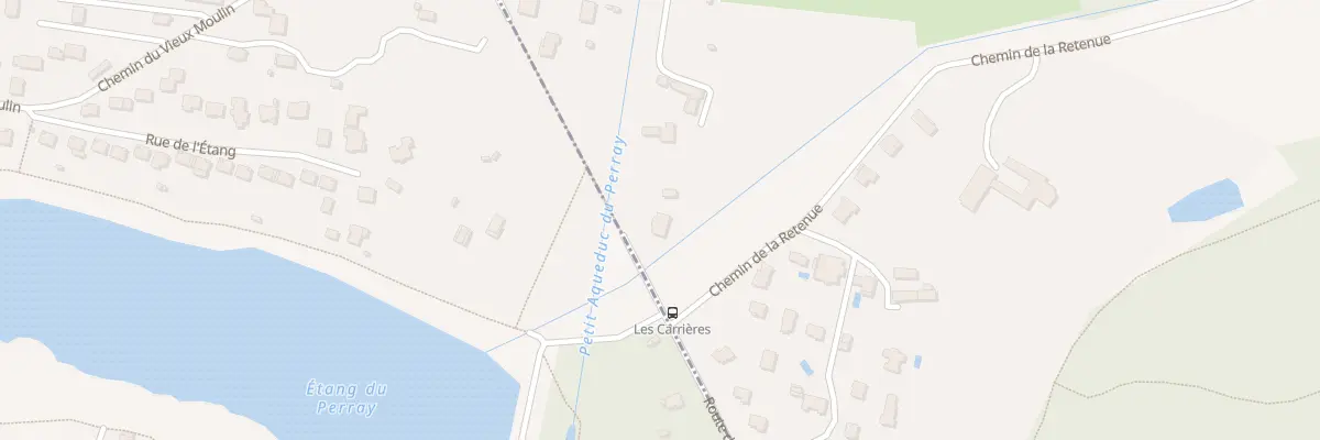 Plan du 24 Che des Deux Pavillons à Auffargis