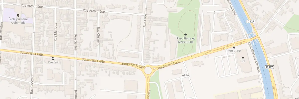 Plan du 81 Rue Copernic à Calais