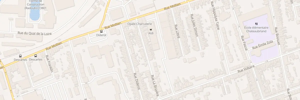 Plan du 35 Rue la Bruyère à Calais