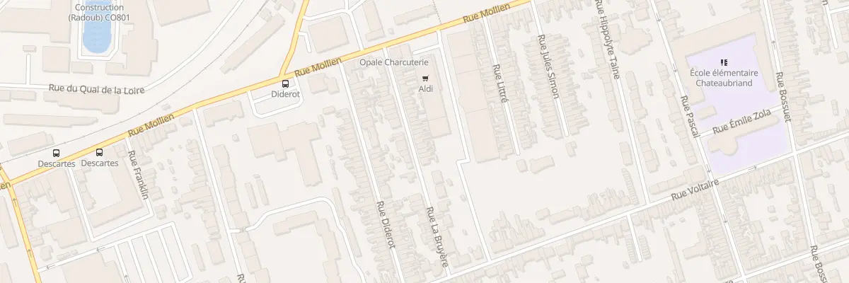 Plan du 37 Rue la Bruyère à Calais