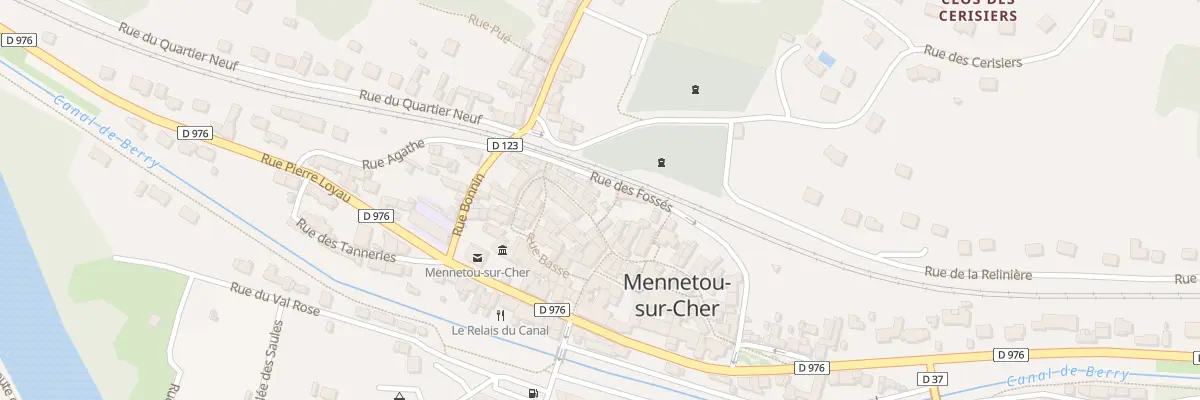 Plan du 23 Gr Grande Rue à Mennetou-sur-Cher
