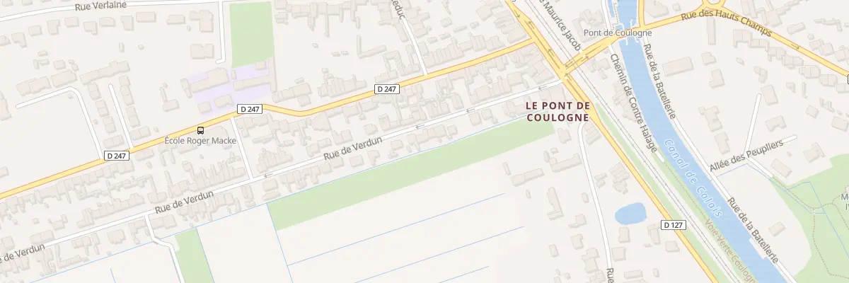 Plan du 33 Rue de Verdun à Coulogne
