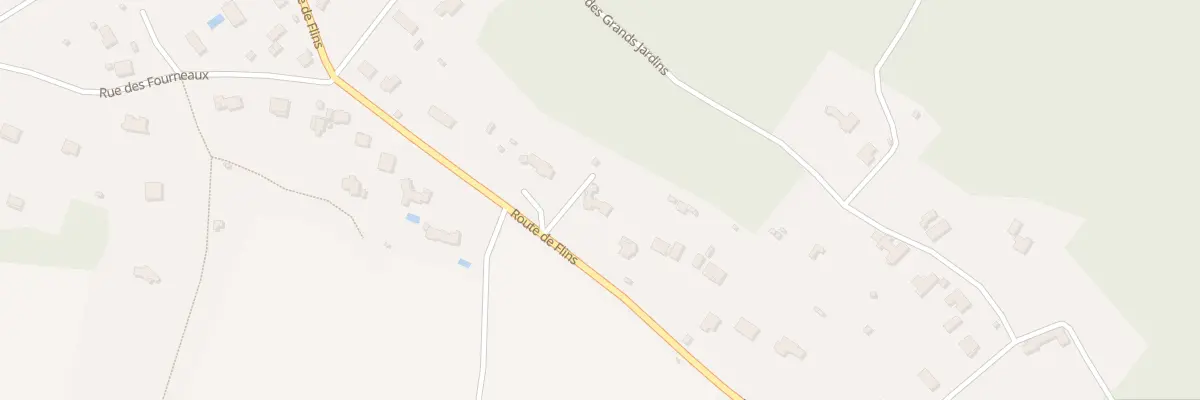 Plan du 48 Rte de Flins à Bazemont
