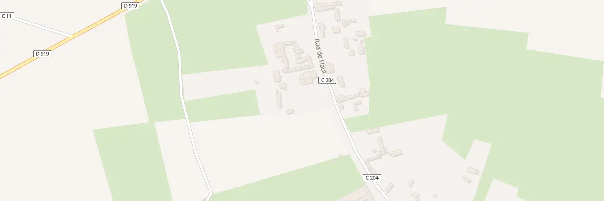 Plan du 11 Rue du Haut à Hescamps