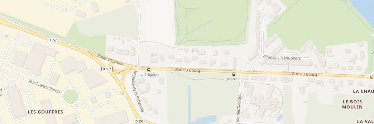 Plan du 1108 Rue du Bourg à Saran