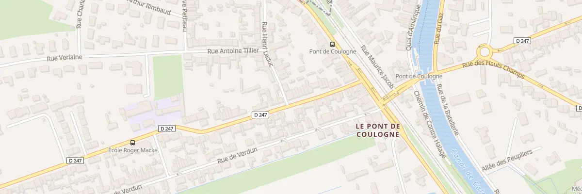 Plan du 32 Rue Charles de Gaulle à Coulogne