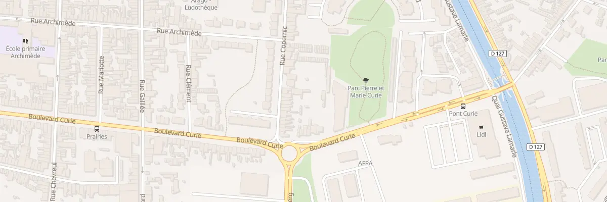 Plan du 75 Rue Copernic à Calais